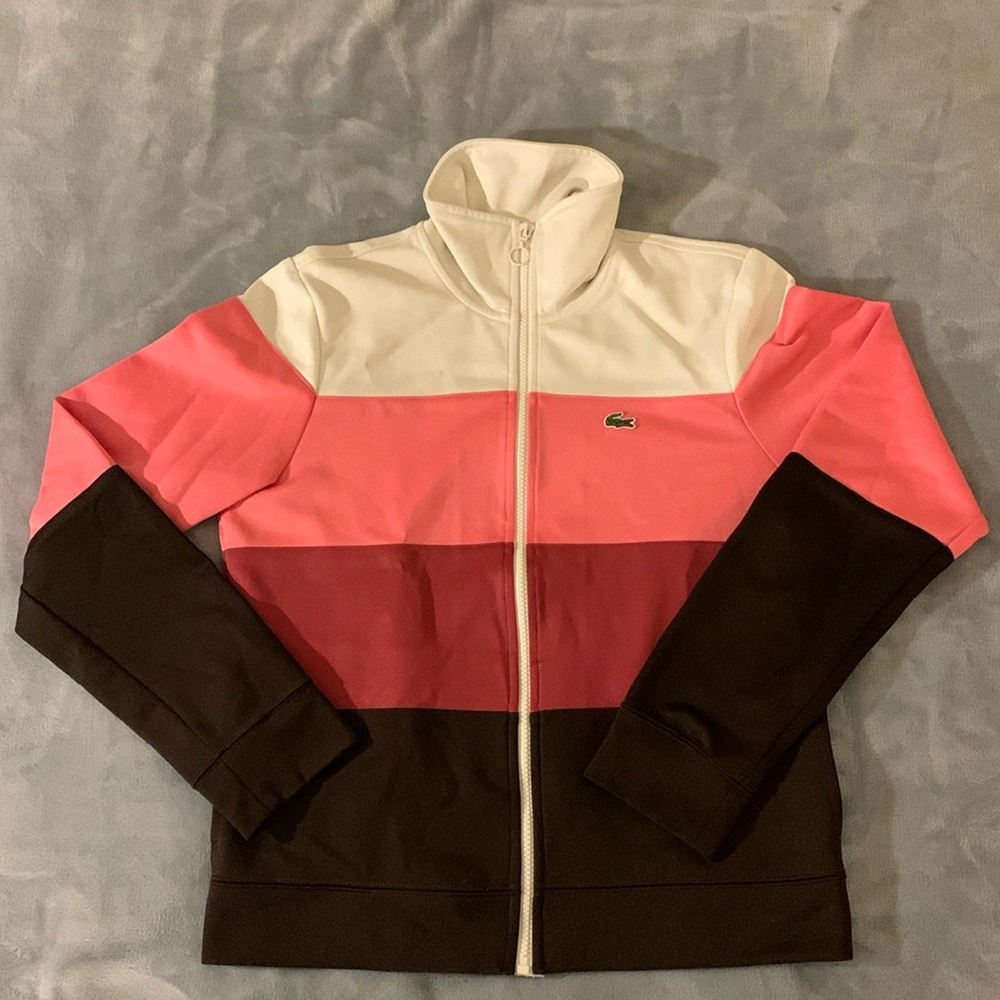Lacoste Vintage Zip Up Jacket